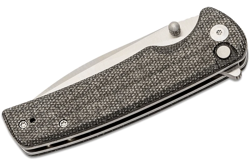 Couteau pliant Sencut Sachse S210071 manche en micarta noir 11cm