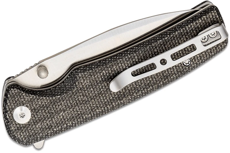 Couteau pliant Sencut Sachse S210071 manche en micarta noir 11cm