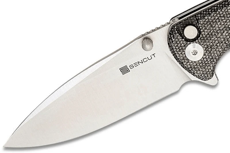 Couteau pliant Sencut Sachse S210071 manche en micarta noir 11cm