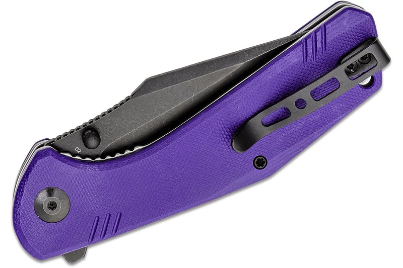 Couteau pliant Sencut Actium SA02D manche en G10 violet 11,5cm