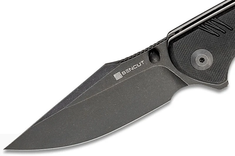 Couteau pliant Sencut Actium SA02C manche en G10 noir 11,5cm