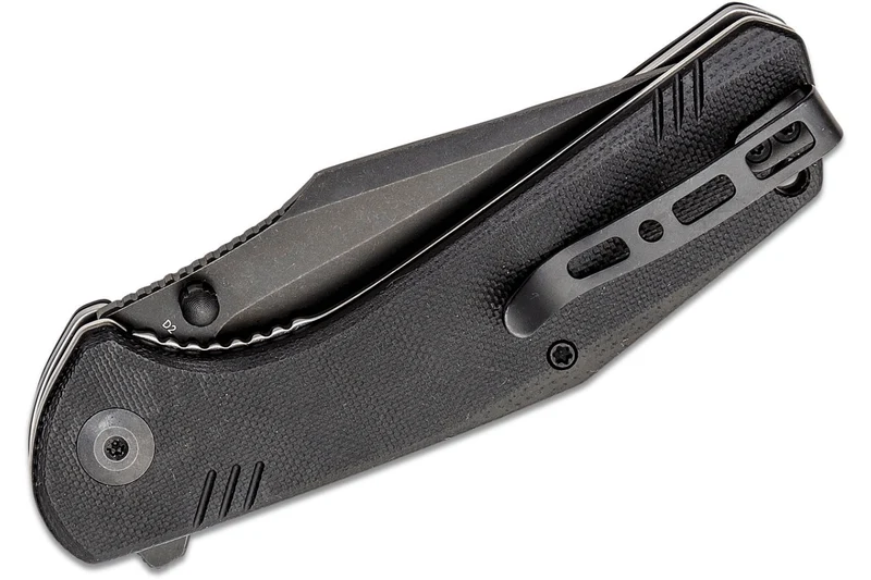 Couteau pliant Sencut Actium SA02C manche en G10 noir 11,5cm