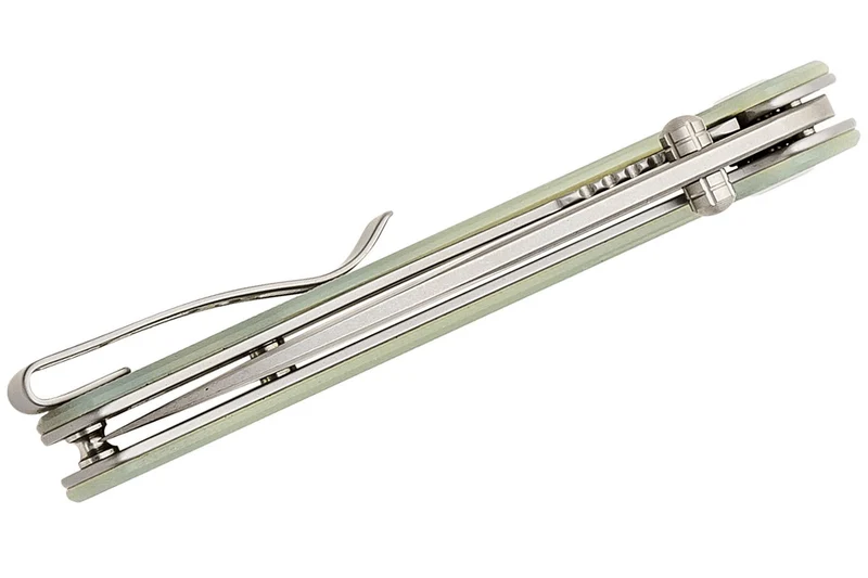 Couteau pliant Sencut Scepter SA03C manche en G10 naturel 10cm