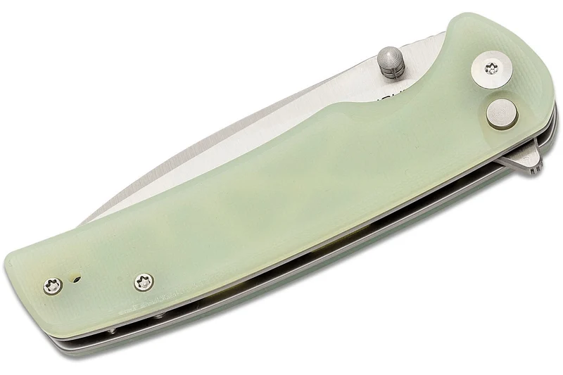 Couteau pliant Sencut Sachse S210074 manche en G10 vert naturel 11cm