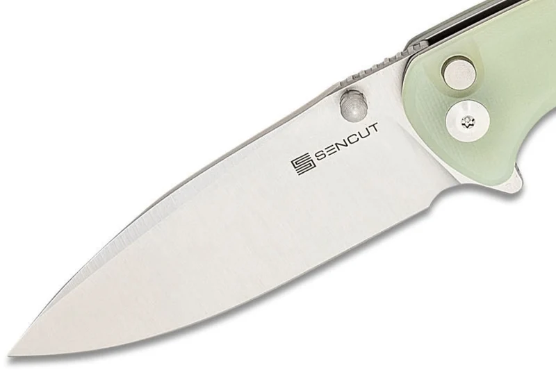 Couteau pliant Sencut Sachse S210074 manche en G10 vert naturel 11cm