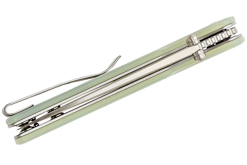 Couteau pliant Sencut Sachse S210074 manche en G10 vert naturel 11cm