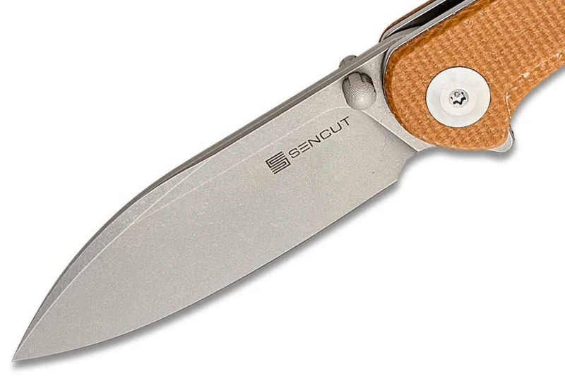 Couteau pliant Sencut Scepter SA03D manche en micarta marron 10cm