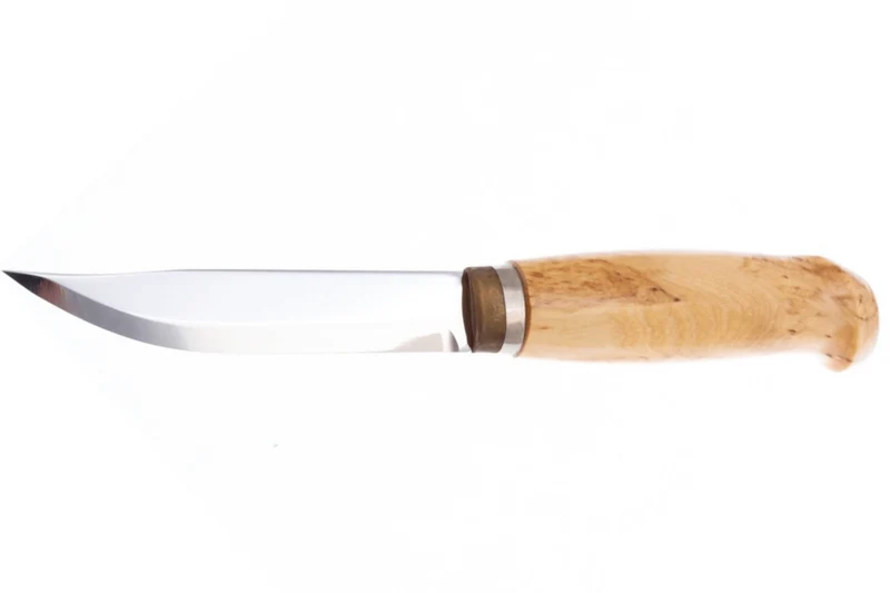 Couteau Marttiini Lynx 132 132010 lame 11cm manche bouleau madré + étui