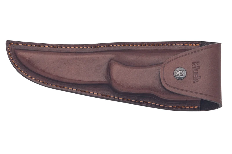 Couteau pliant Muela 9326 lame en inox 18cm manche en stamina + étui en cuir