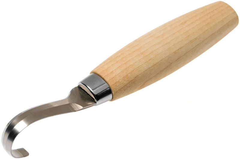 Couteau à sculpter Mora 164 droitier 13443 lame inox 5,5cm manche bouleau