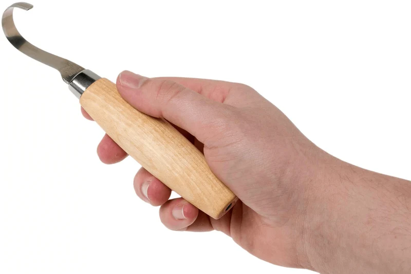 Couteau à sculpter Mora 164 droitier 13443 lame inox 5,5cm manche bouleau