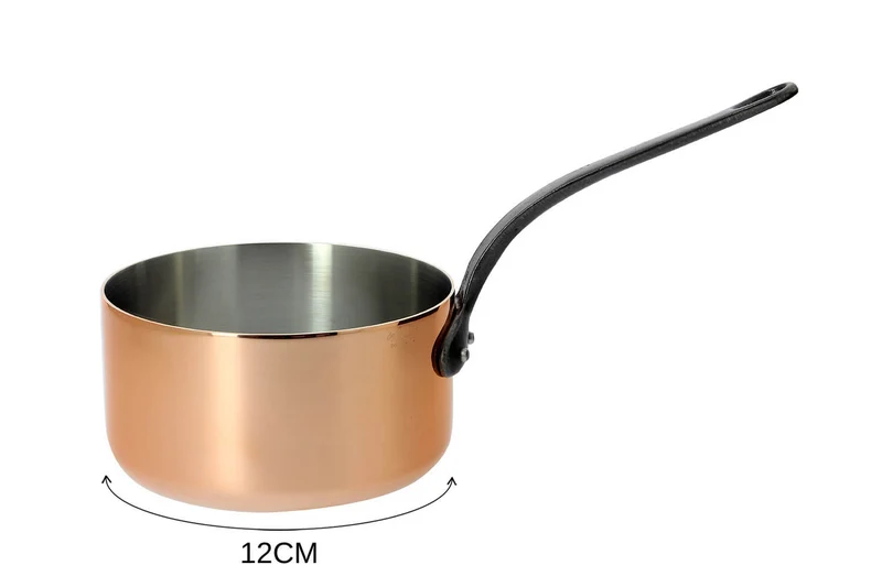 Casserole en cuivre De Buyer Inocuivre poignée en fonte d'acier
