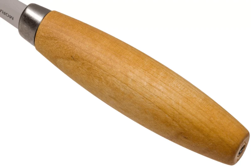 Couteau à sculpter Mora 120 106.1600 lame carbone laminé 6cm manche bouleau + étui