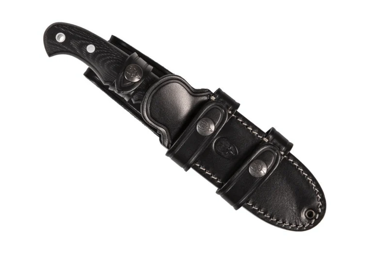 Couteau Muela Viking 9322 lame en inox 11cm manche en micarta + étui en cuir