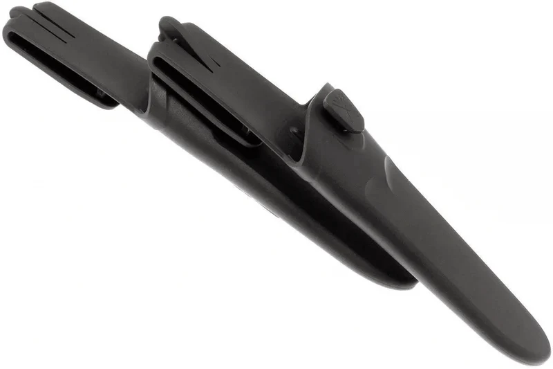 Couteau Mora Pro Robust 12249 lame carbone 9,1cm manche caoutchouc gris + étui