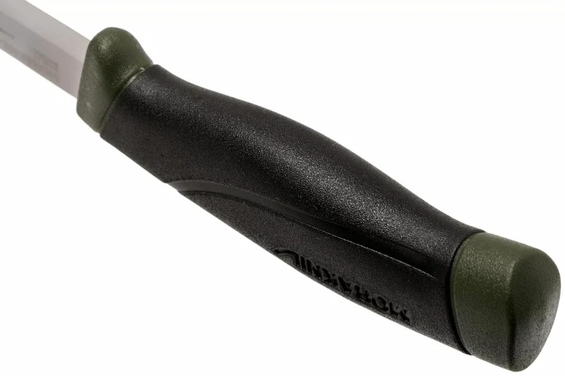 Couteau Mora Companion Heavy Duty MG 12210 lame carbone 10,4cm manche caoutchouc noir/kaki + étui