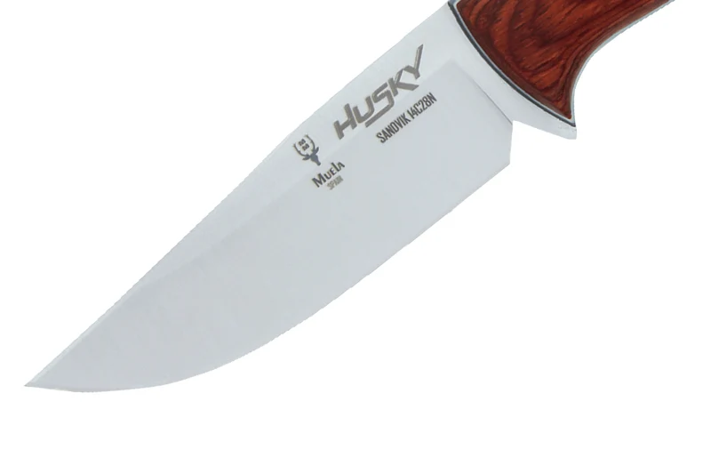 Couteau Muela Husky 9308 lame en inox 11cm manche en bois avec étui en cuir