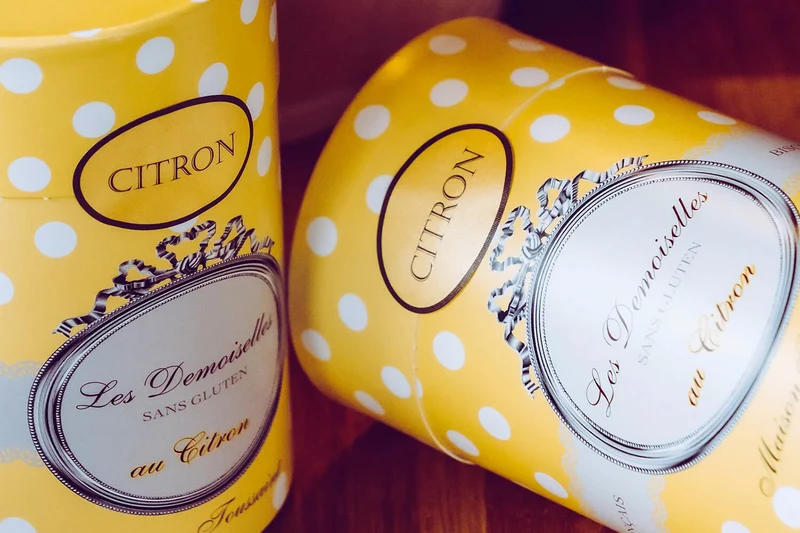 Biscuits Maison Toussaint Les Demoiselles citron sans gluten 160g