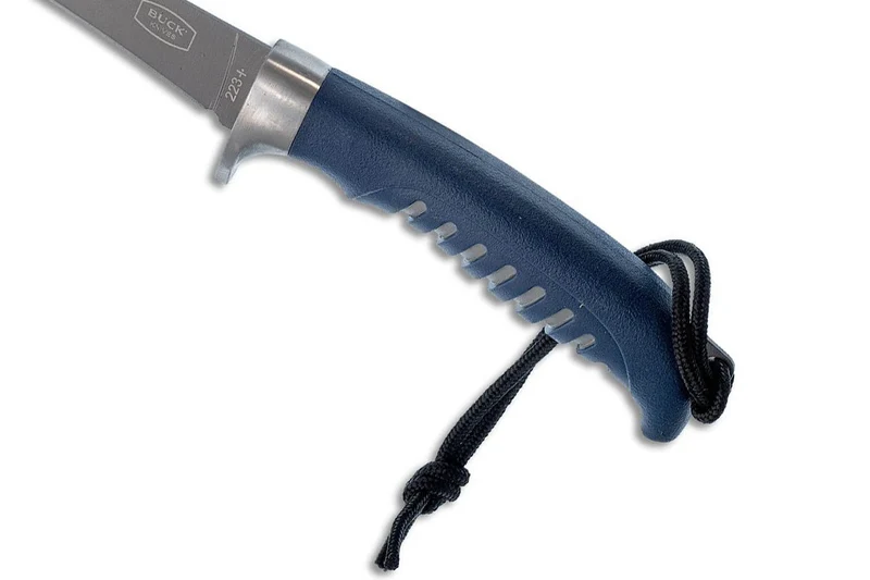 Couteau à filet Buck 223 Silver Creek 0223BLS lame 16cm manche polypropylène/caoutchouc + étui