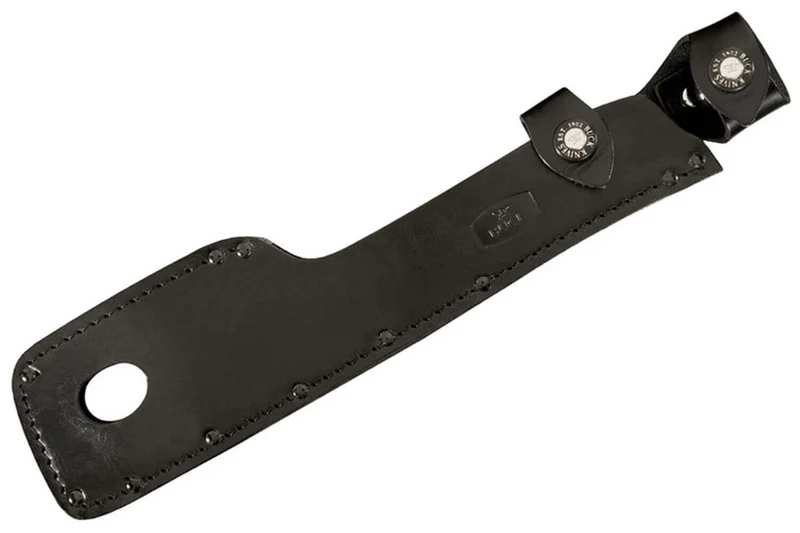 Machette Buck 108 Compadre Froe 0108BRS1 lame 21,4cm manche micarta avec étui en cuir