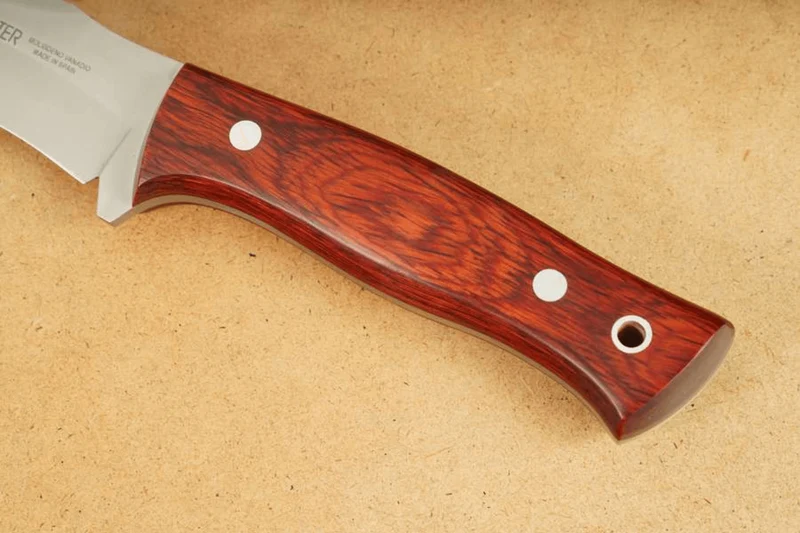 Couteau Muela Pointer 9330 lame 12cm en inox manche en stamina + étui en cuir