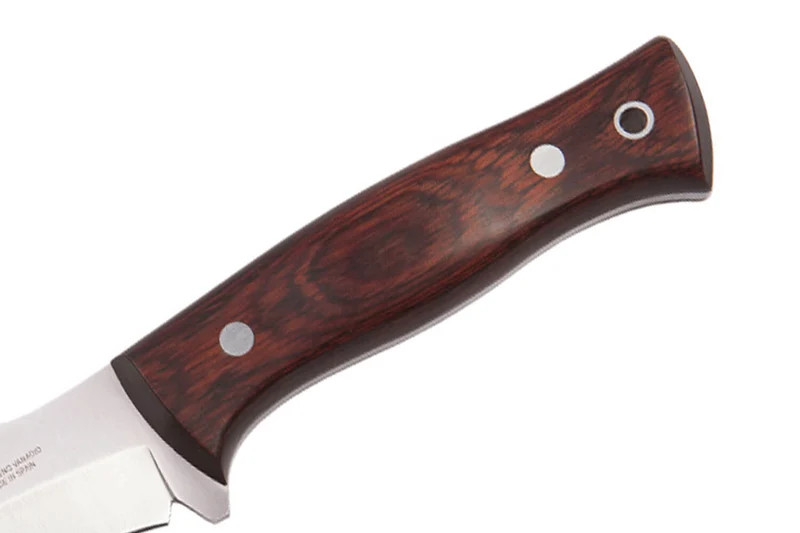 Couteau Muela Pointer 9330 lame 12cm en inox manche en stamina + étui en cuir