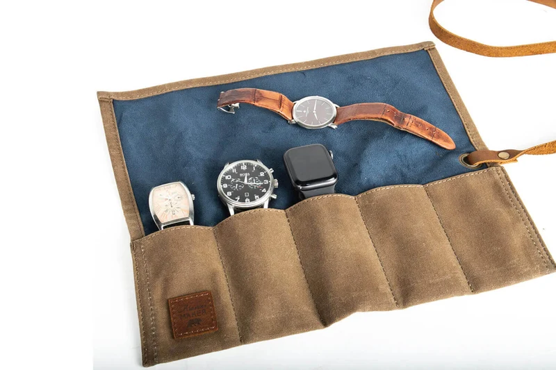 Pochette Alaskan Maker Woodchuck pour couteaux pliants et montres