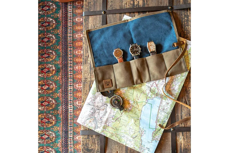 Pochette Alaskan Maker Woodchuck pour couteaux pliants et montres