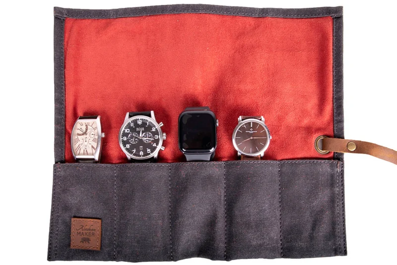 Pochette Alaskan Maker Woodchuck pour couteaux pliants et montres
