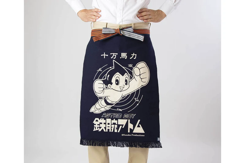 Tablier de cuisine japonais Anything Maekake Astro Boy