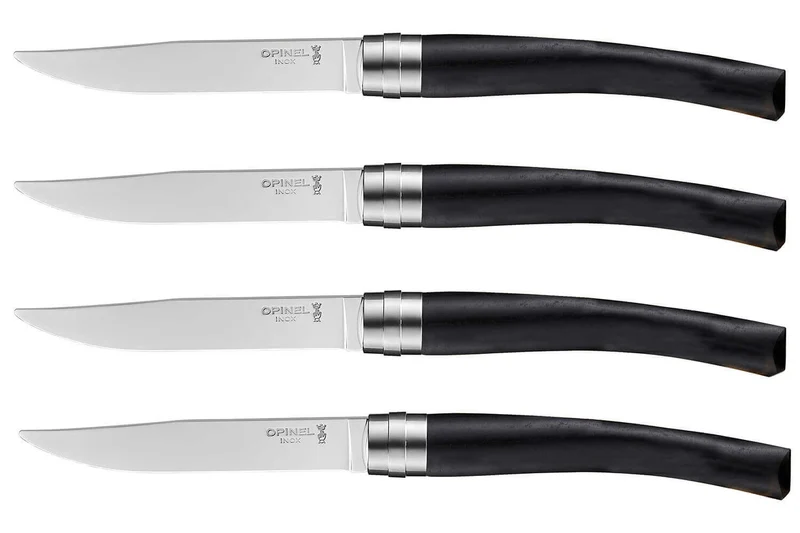 Coffret 4 couteaux Opinel Table Chic lame 10cm acier Sandvik