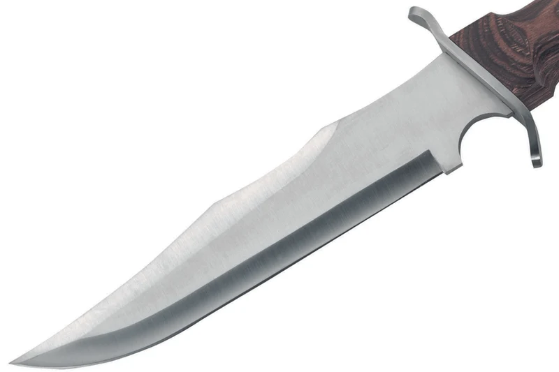 Couteau Herbertz 103727 lame en inox 27cm manche en bois de pakka avec étui