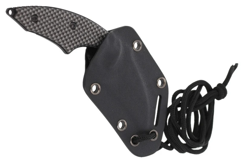 Couteau de cou karambit Herbertz 575706 lame 6cm manche aluminium + étui