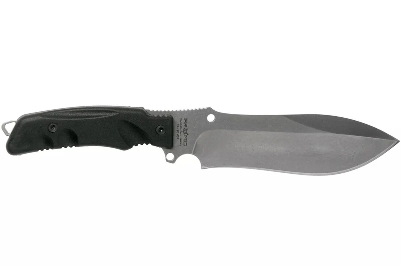 Couteau Fox Military Rimor FX.9CM07 17,5cm manche nylon/fibres de verre noir + étui