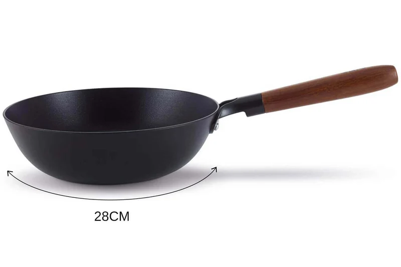 Wok anti adhésif Beka Mandala en fer émaillé