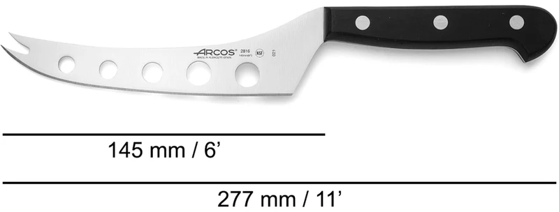 Set Cuchillo Queso Universal + Tabla de Corte Negra