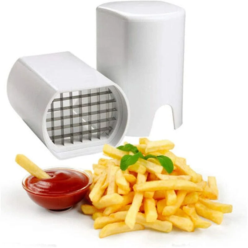 Coupe frite avec lames à motif croisé