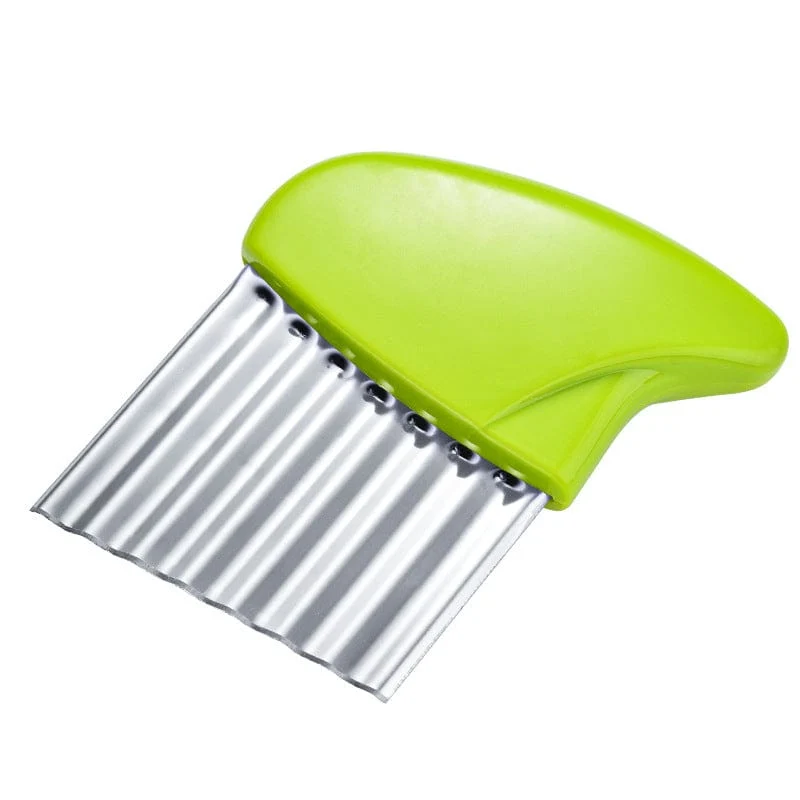 Coupe frite avec lame ondulée