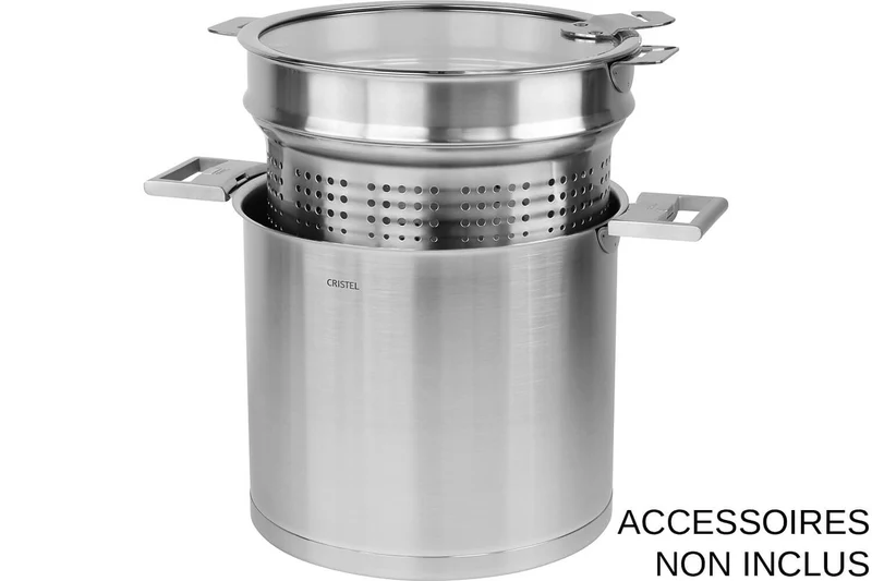 Marmite Cristel Strate Amovible en acier inox 18/10