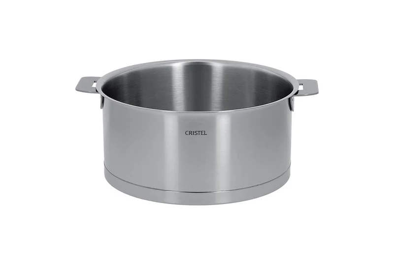 Casserole Cristel Strate Amovible en acier inox 18/10