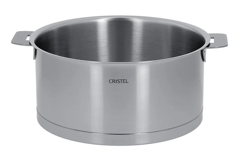 Casserole Cristel Strate Amovible en acier inox 18/10