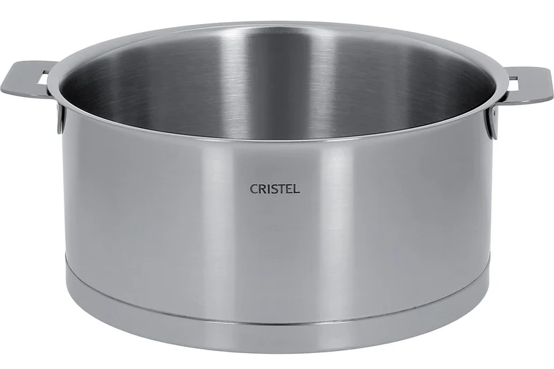 Casserole Cristel Strate Amovible en acier inox 18/10