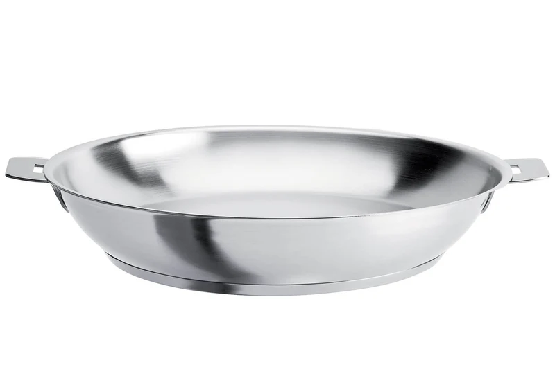 Poêle haute Cristel Strate Amovible en acier inox 18/10