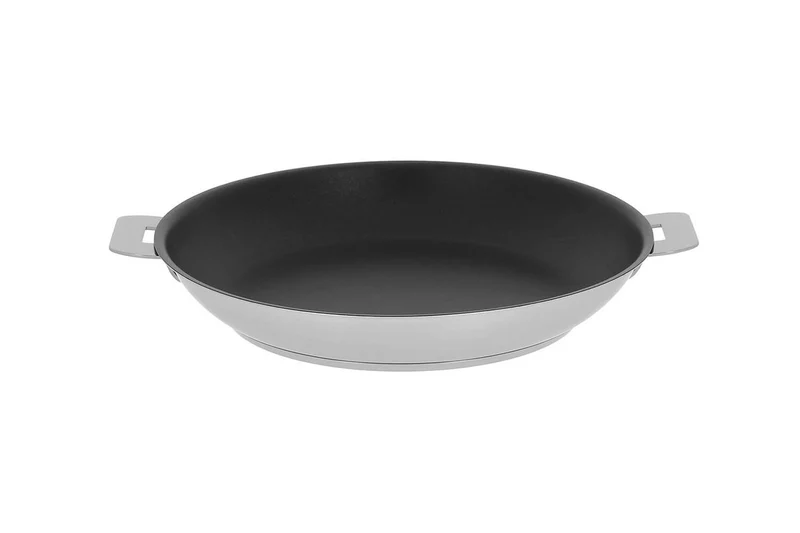 Poêle antiadhésive Cristel Strate Amovible en acier inox 18/10