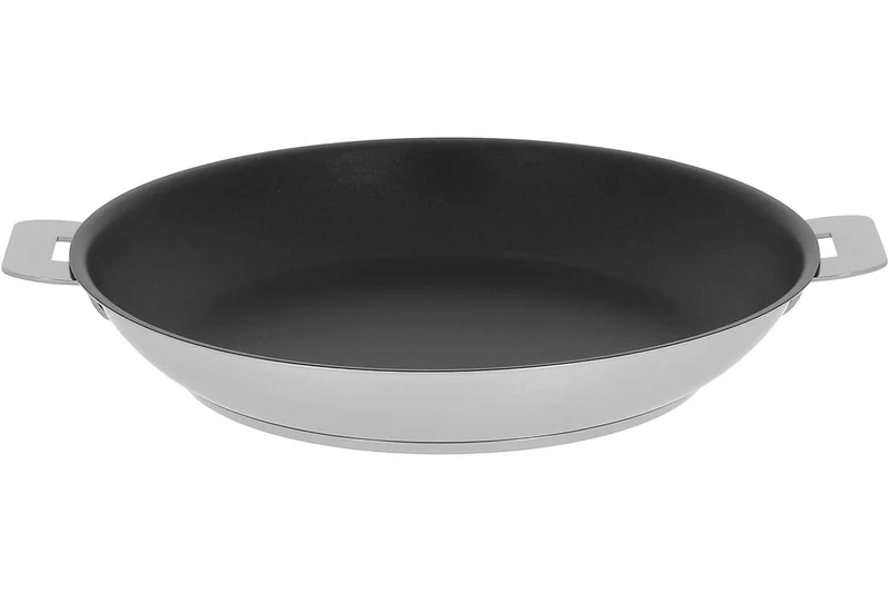 Poêle antiadhésive Cristel Strate Amovible en acier inox 18/10