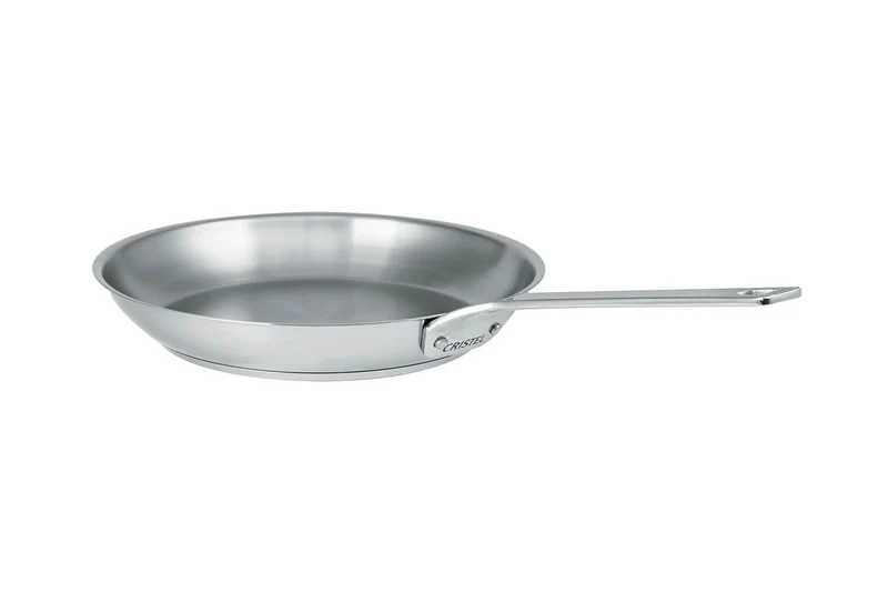 Poêle Cristel 1826 en acier inoxydable 18/10 brossé