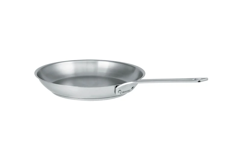 Poêle Cristel 1826 en acier inoxydable 18/10 brossé