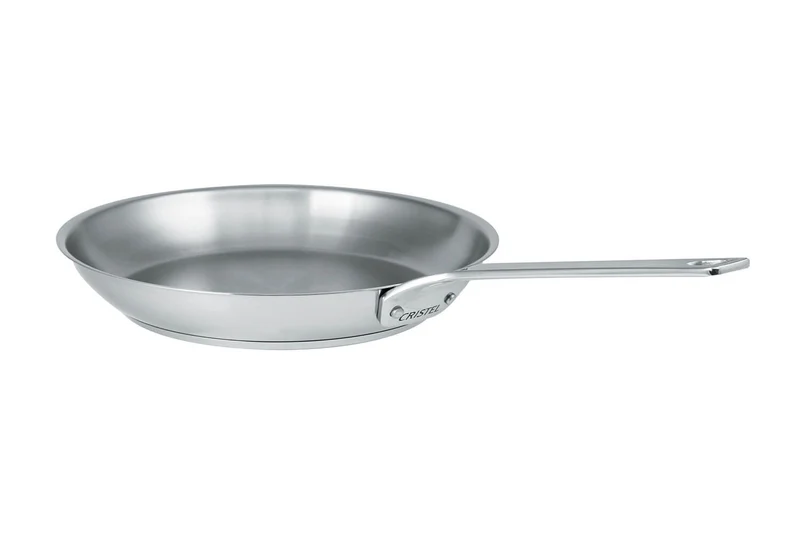 Poêle Cristel 1826 en acier inoxydable 18/10 brossé