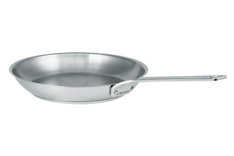 Poêle Cristel 1826 en acier inoxydable 18/10 brossé
