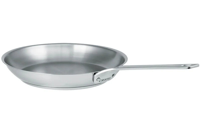 Poêle Cristel 1826 en acier inoxydable 18/10 brossé